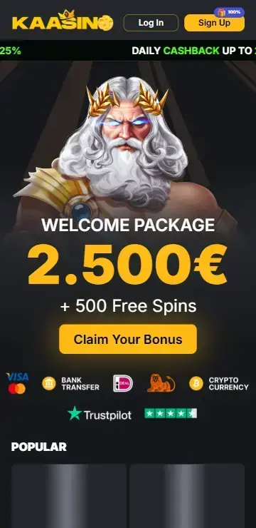 Online Casino Lobby zeigt Fist of Destruction Spielkachel